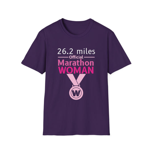26.2 Miles Official Marathon Woman Unisex T-Shirt