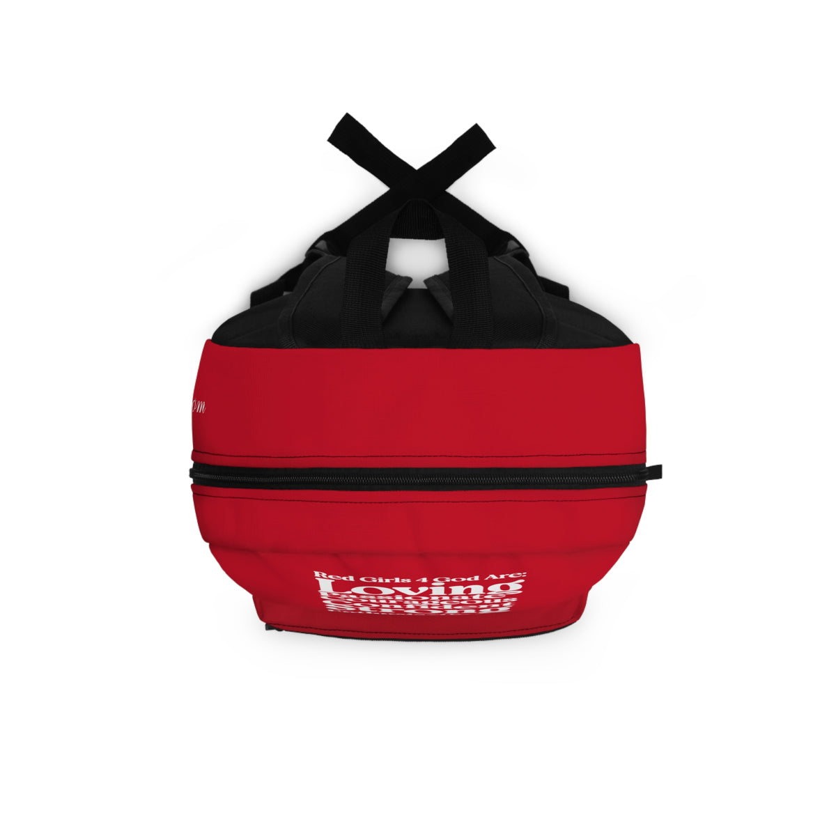 Red Girls 4 God Backpack – Inspirational Christian Girls School Backpack | Faith-Based Bookbag | Lightweight Travel & School Bag