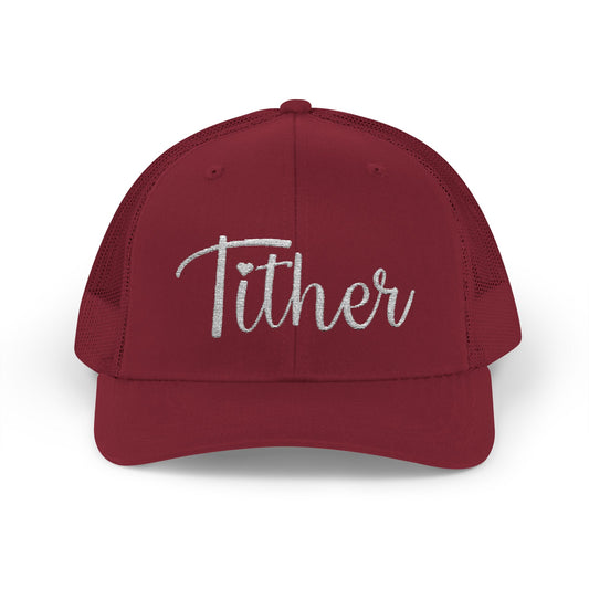 Fabulous Faithful Tither Embroidered Baseball Cap | Christian Hat, Unisex Adjustable Faith-Based Cap, Church Wear, Gift for Believers