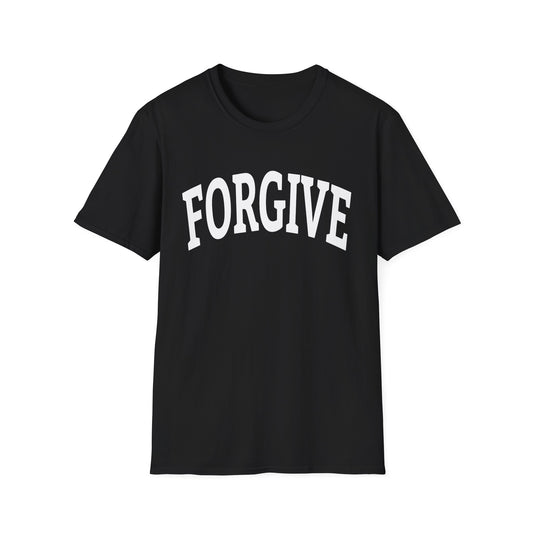 FREELY FORGIVE Collegiate Style T-Shirt | Faith-Based T-Shirt | Christian Streetwear | Inspirational Gift