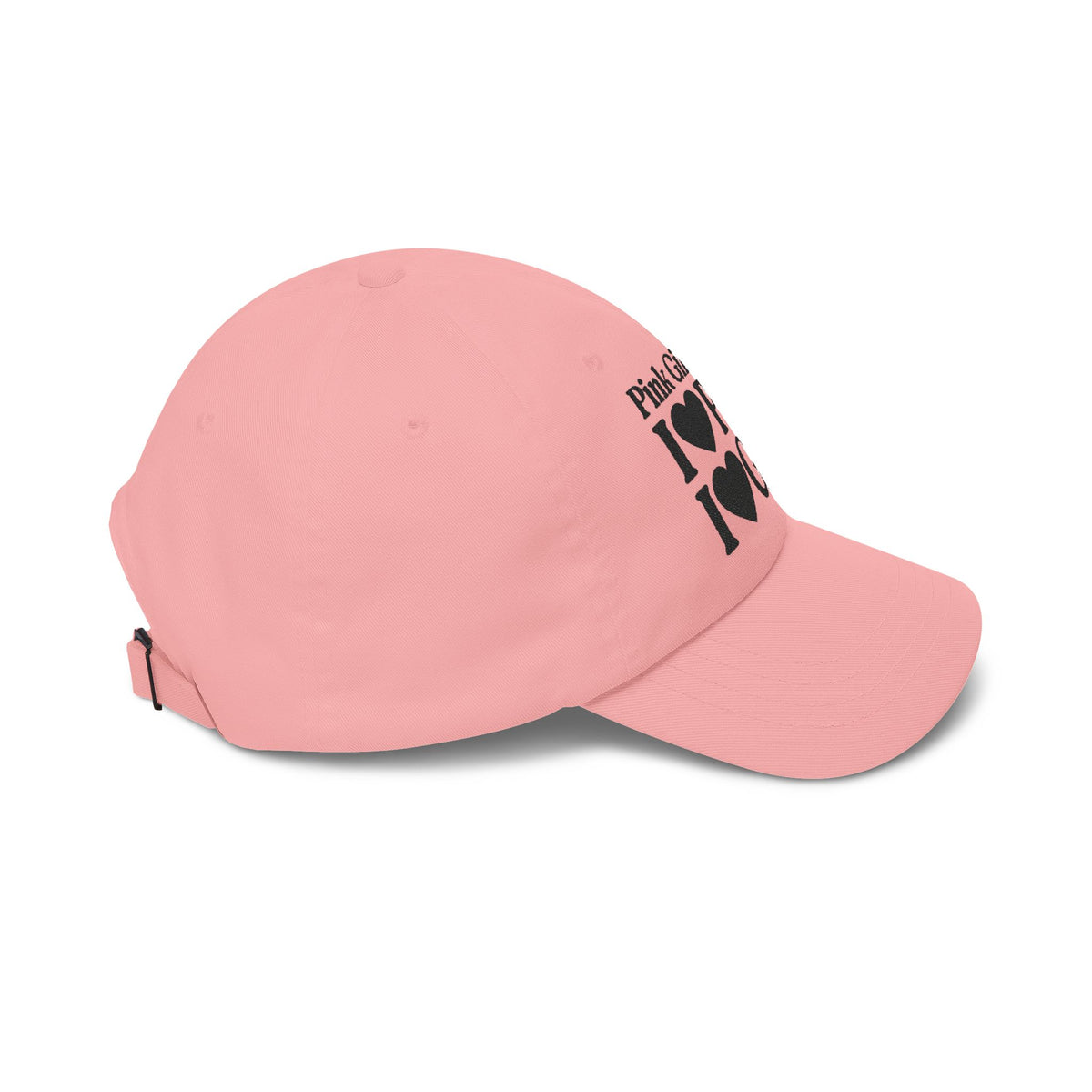 Pink Girls 4 God Embroidered Adjustable Baseball Cap – Pretty Pink Faith-Based Hat