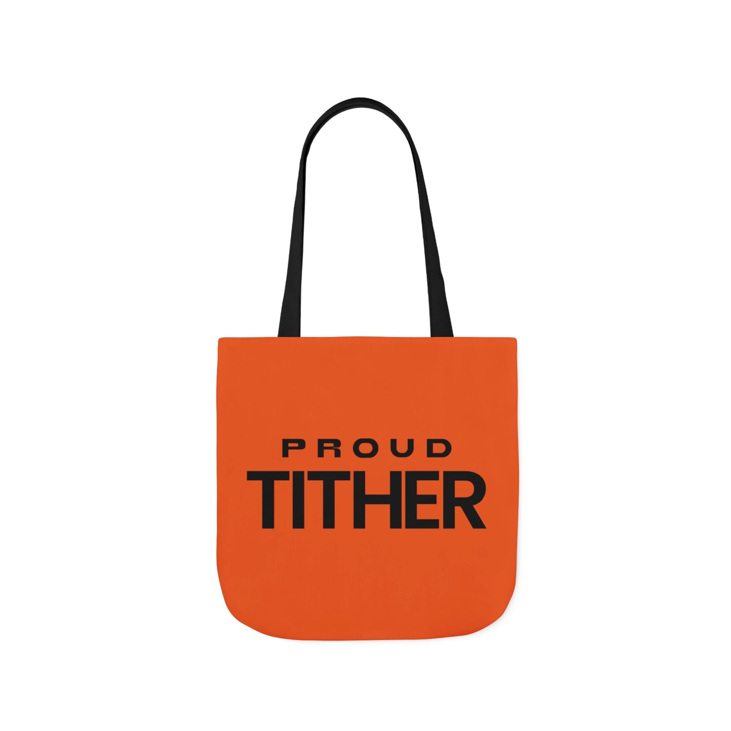 Proud Tither Light Tote Bag - Faith Statement Carryall | Abundance, Obedience, and Trust in God