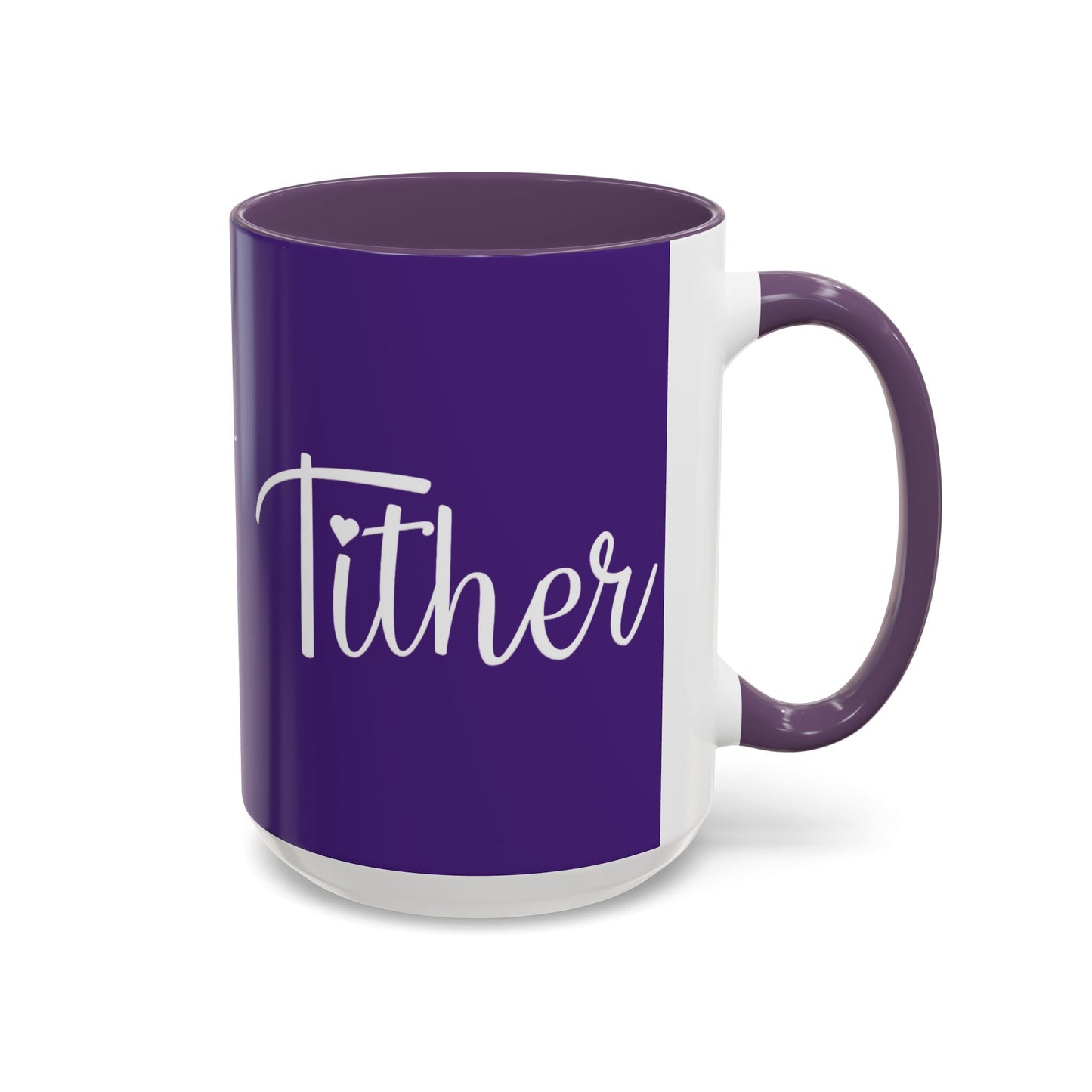 Tither Faith Statement Mug – Heart Edition For Those Who Love Tithing