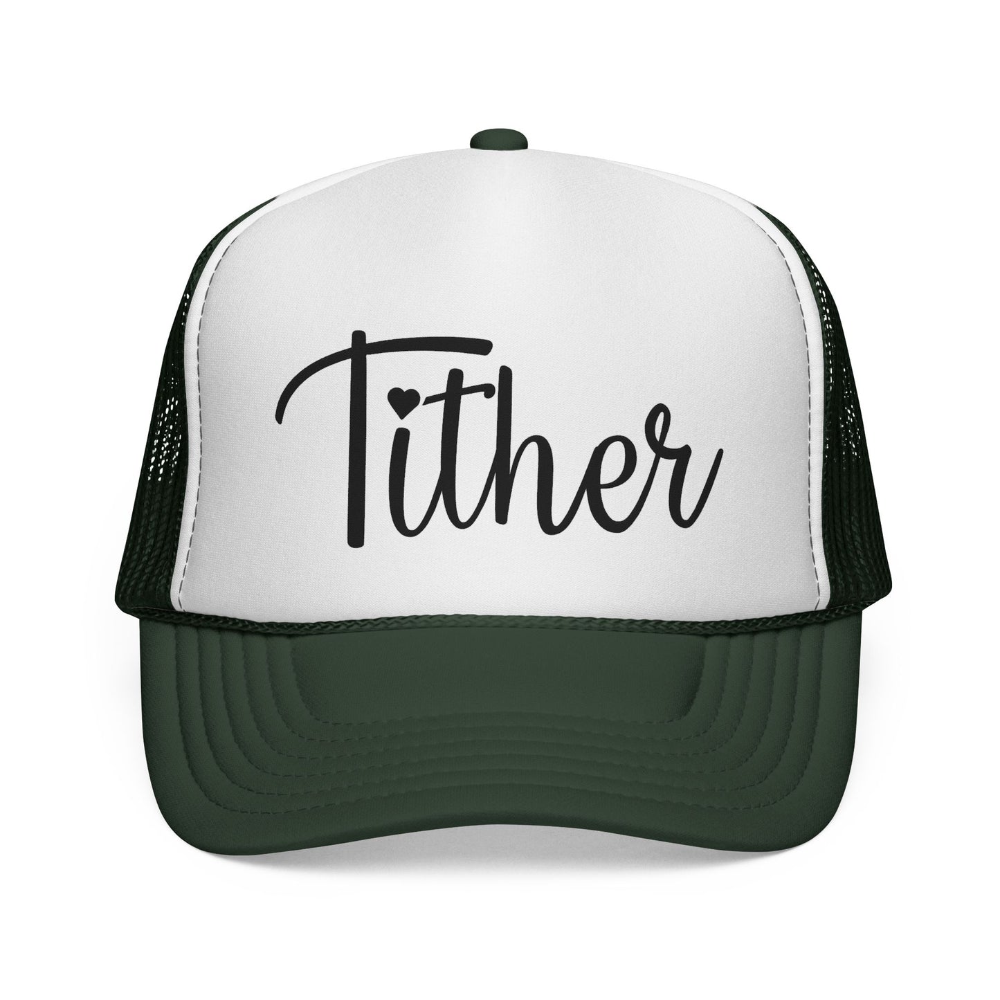 Fabulous Faithful Tither Trucker Hat | Christian Statement Cap, Adjustable Unisex Faith-Based Hat, Church Wear, Gift for Believers