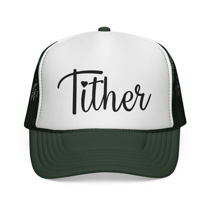 Fabulous Faithful Tither Trucker Hat | Christian Statement Cap, Adjustable Unisex Faith-Based Hat, Church Wear, Gift for Believers