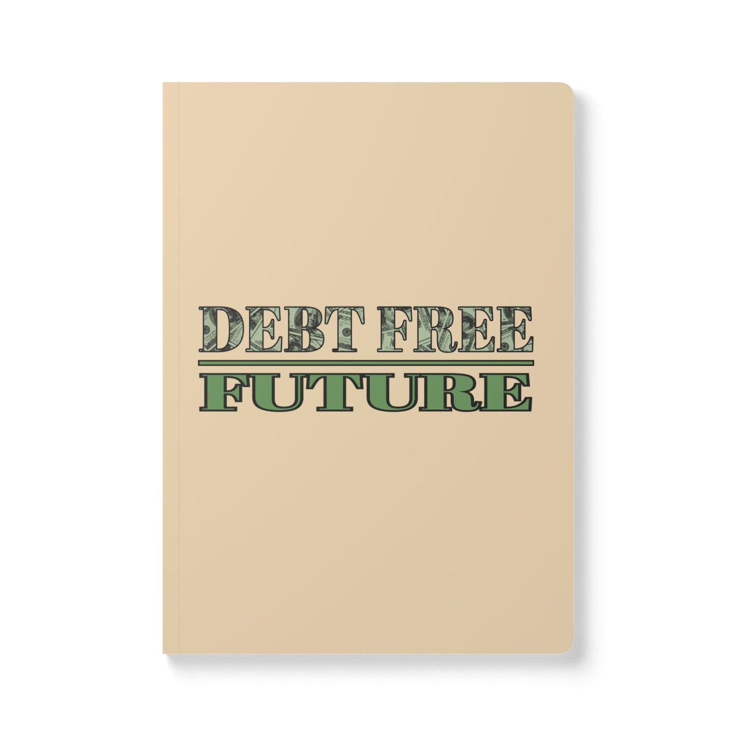 📓 Debt Free Future Mo' Money Softcover Journal – Financial Freedom Money Mindset Notebook