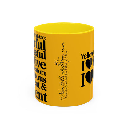 Yellow Girls 4 God Mug - Color Collection