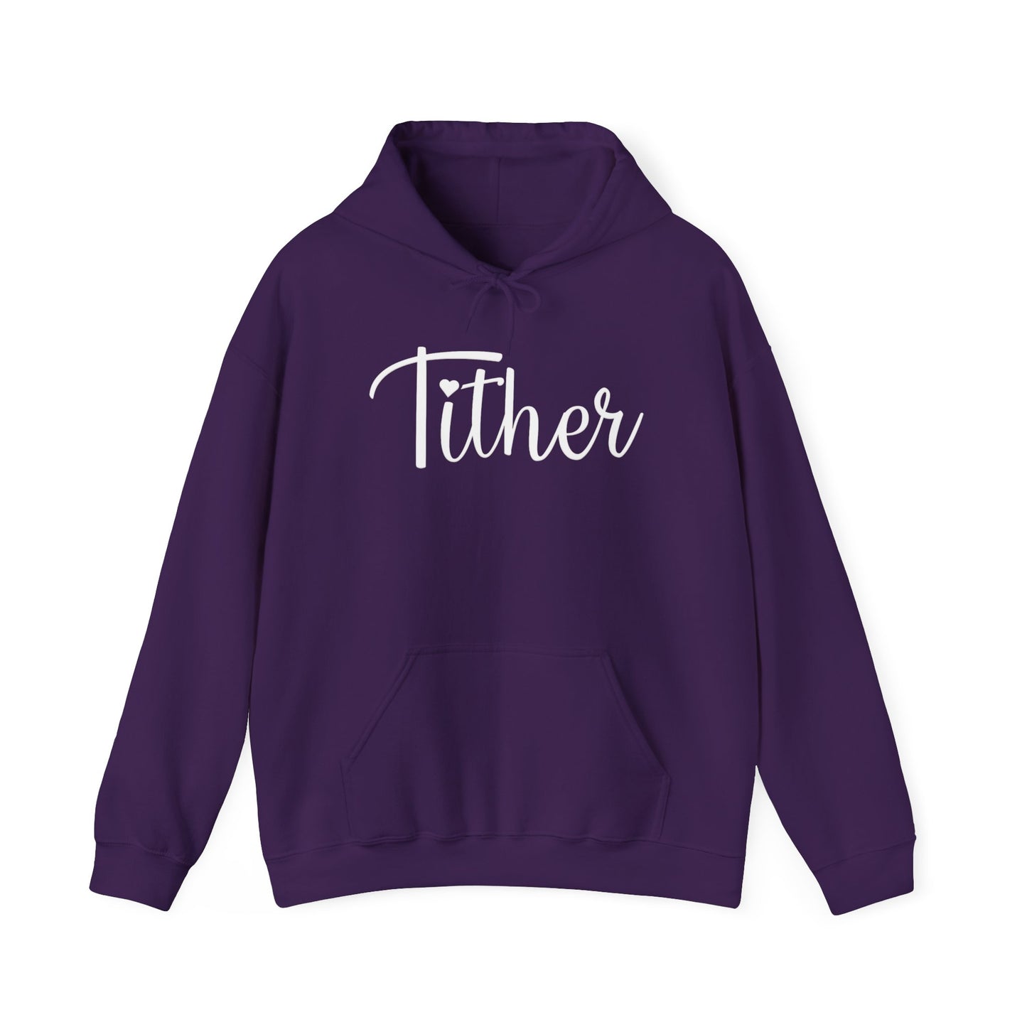 Fabulous Faithful Tither Hoodie - Faith Driven, Giver, Church, Bold Faith-Based Statement Hooded Sweatshirt