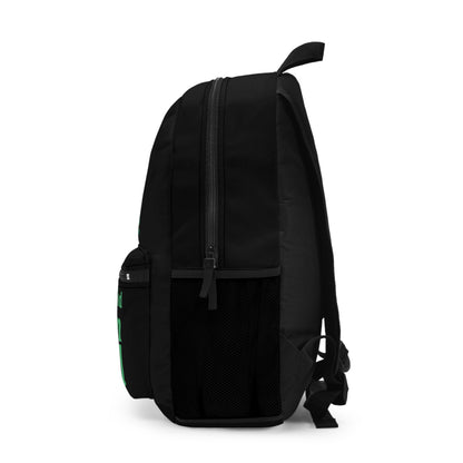 Green Girls 4 God Black Contrast Backpack – Inspirational Christian Girls School Backpack | Faith-Based Bookbag | Lightweight Travel & School Bag