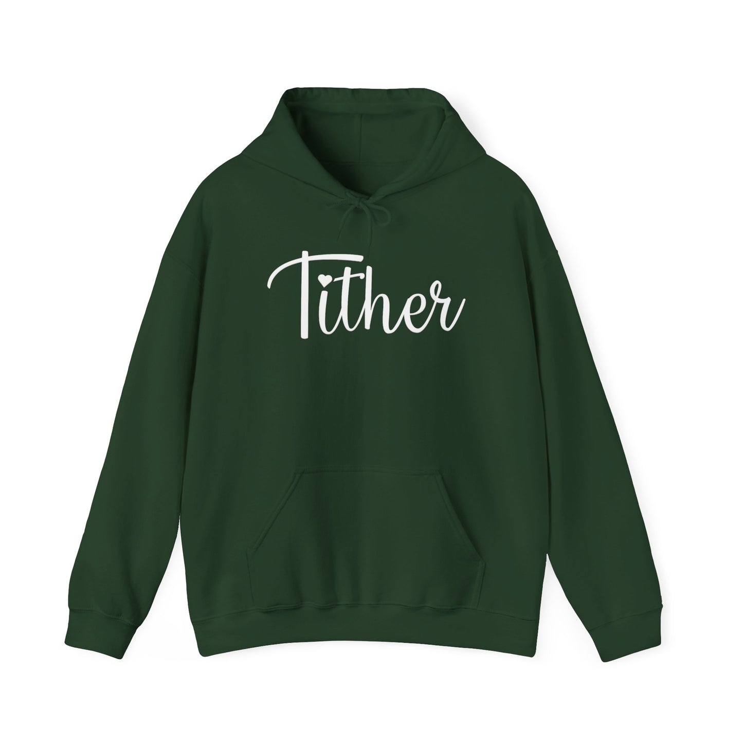 Fabulous Faithful Tither Hoodie - Faith Driven, Giver, Church, Bold Faith-Based Statement Hooded Sweatshirt