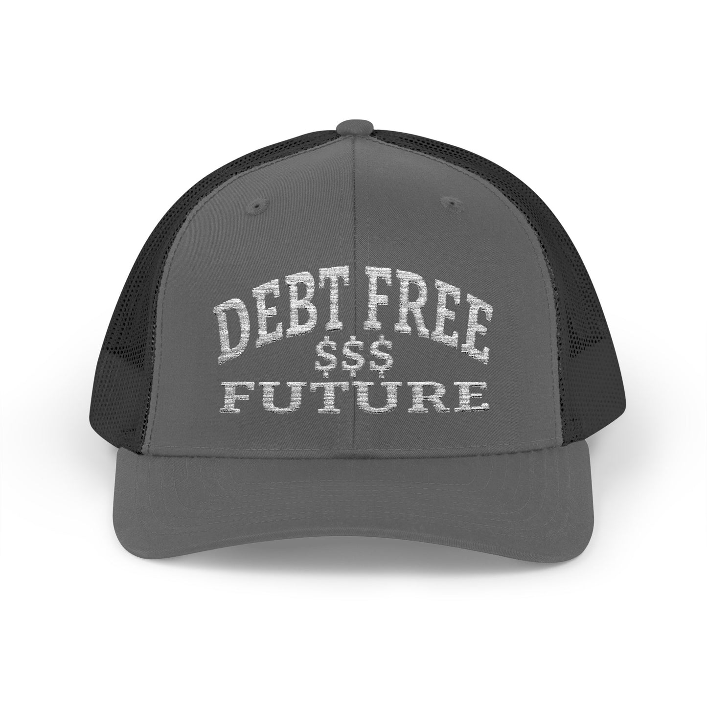 My Bold Bright Debt Free Future – Financial Freedom Affirmation Embroidered Baseball Cap, Unisex Adjustable, Financial Freedom Gift