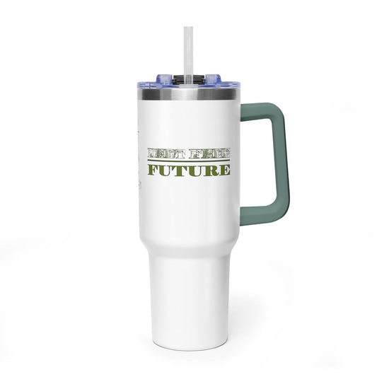 Debt Free Future 40oz Tumbler – Money Font Motivation Travel Cup