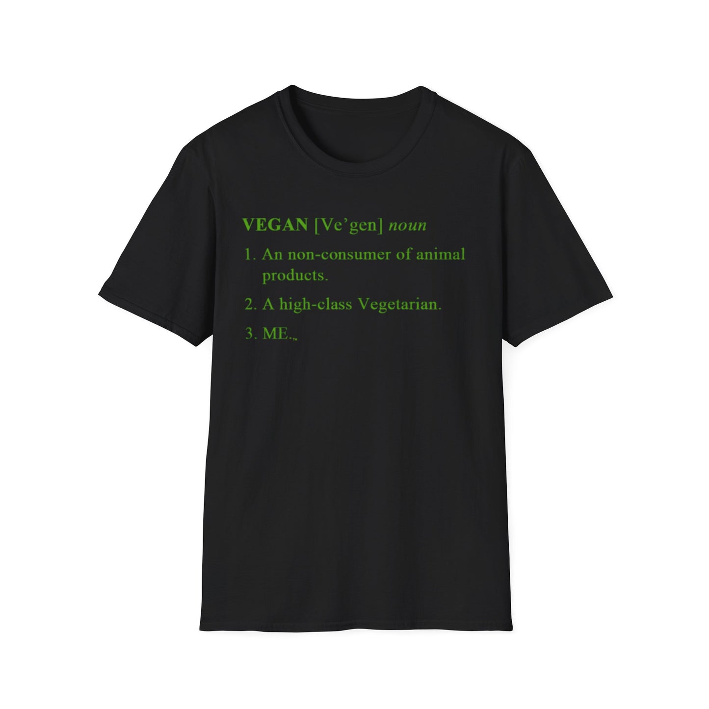 Vegan Definition Unisex T-Shirt - Funny & Bold Plant-Based Statement Tee