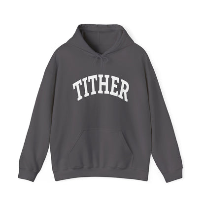 Committed Tither Collegiate Hoodie | Faith-Based Hoodie | Tithing Lifestyle| Faith & Abundance Statement Hoodie  | Financial Freedom Shirt