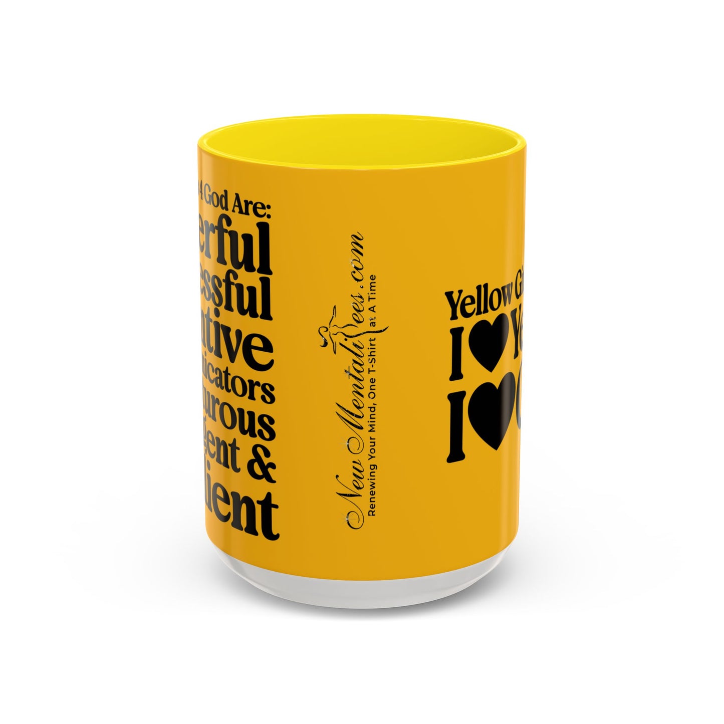 Yellow Girls 4 God Mug - Color Collection