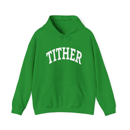 Committed Tither Collegiate Hoodie | Faith-Based Hoodie | Tithing Lifestyle| Faith & Abundance Statement Hoodie  | Financial Freedom Shirt