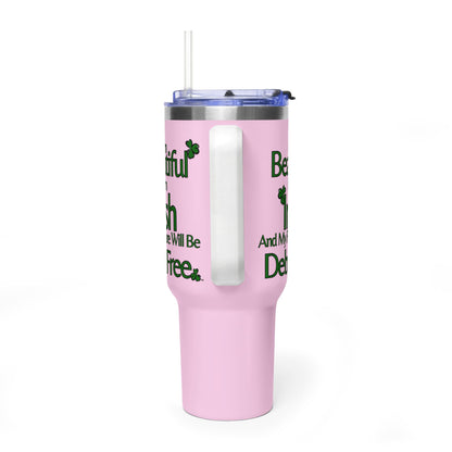 I am Beautiful, I am Irish, & My Future Will Be Debt Free Tumbler | 40oz Vacuum