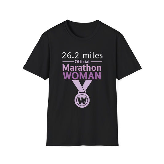 26.2 Miles Official Marathon Woman Unisex T-Shirt
