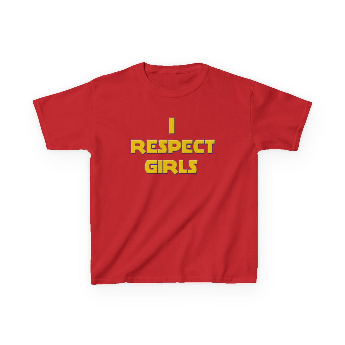 I Respect Girls Youth T-Shirt - Real Young King Energy