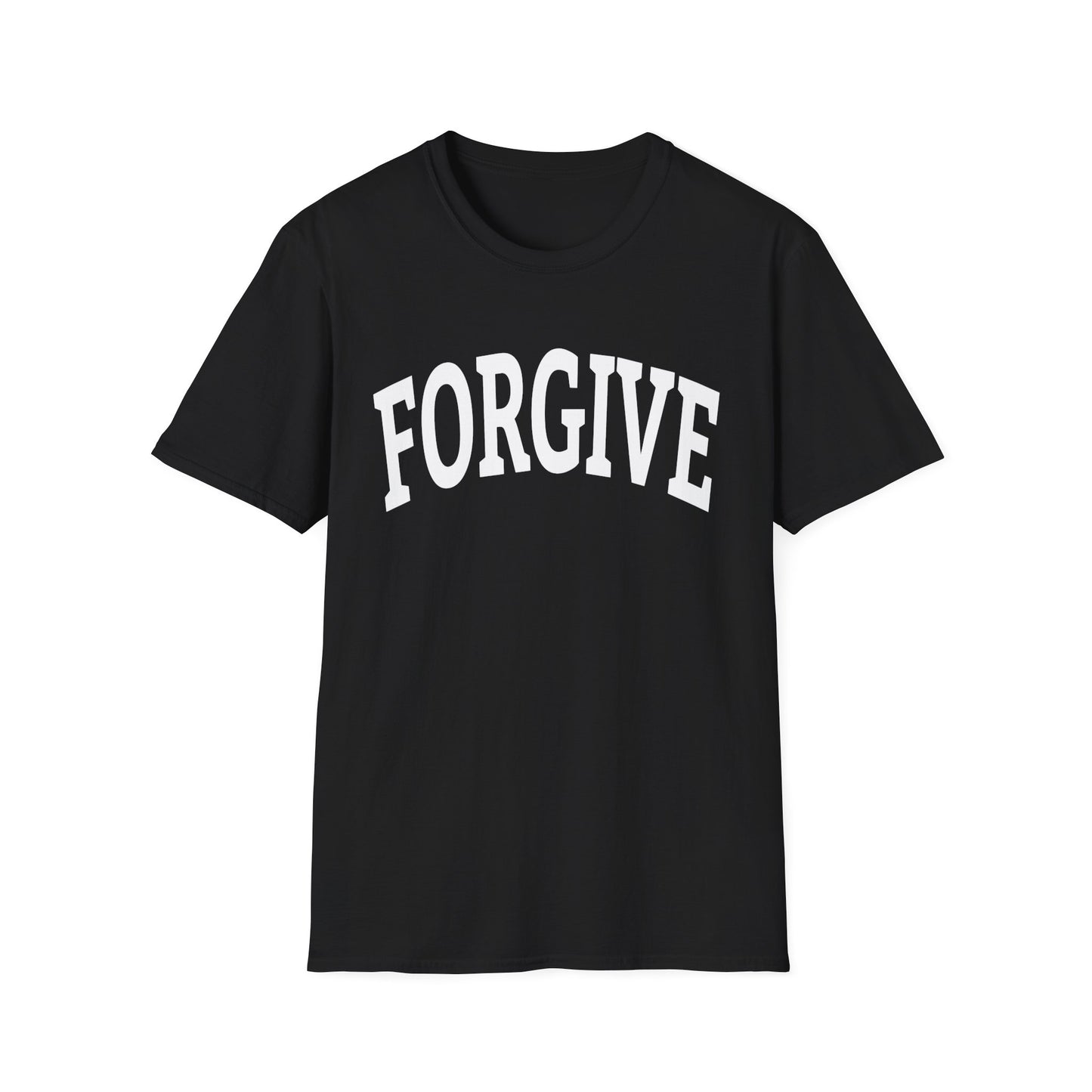 FREELY FORGIVE Collegiate Style T-Shirt | Faith-Based T-Shirt | Christian Streetwear | Inspirational Gift