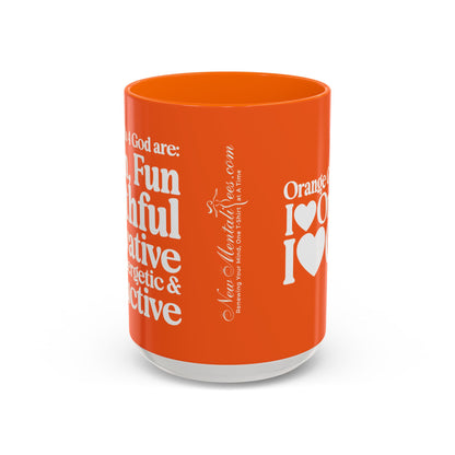 Orange Girls 4 God Mug - Color Collection