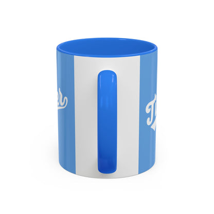 TITHER Baseball Script Mug – Faith-Based Coffee Cup – Christian Giving Lifestyle Mug – Gift for Tithers