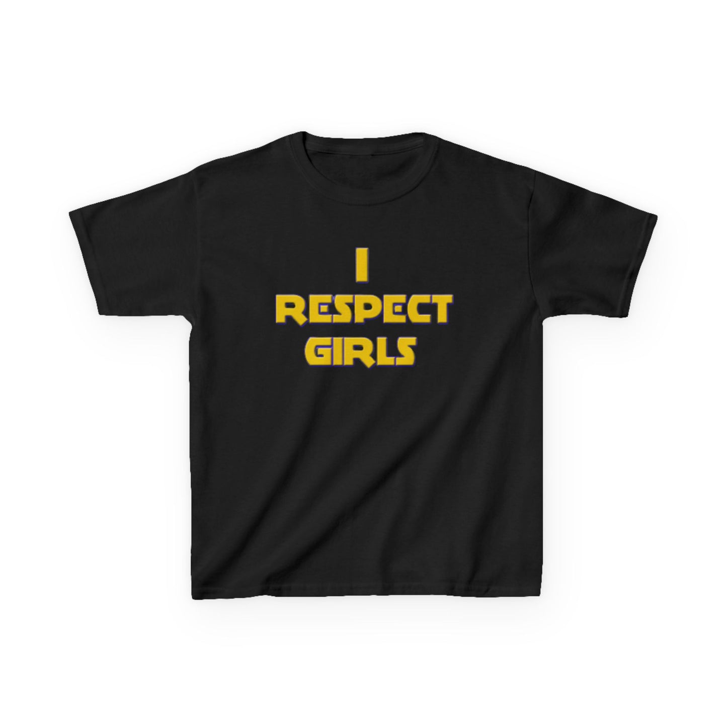 I Respect Girls Youth T-Shirt - Real Young King Energy