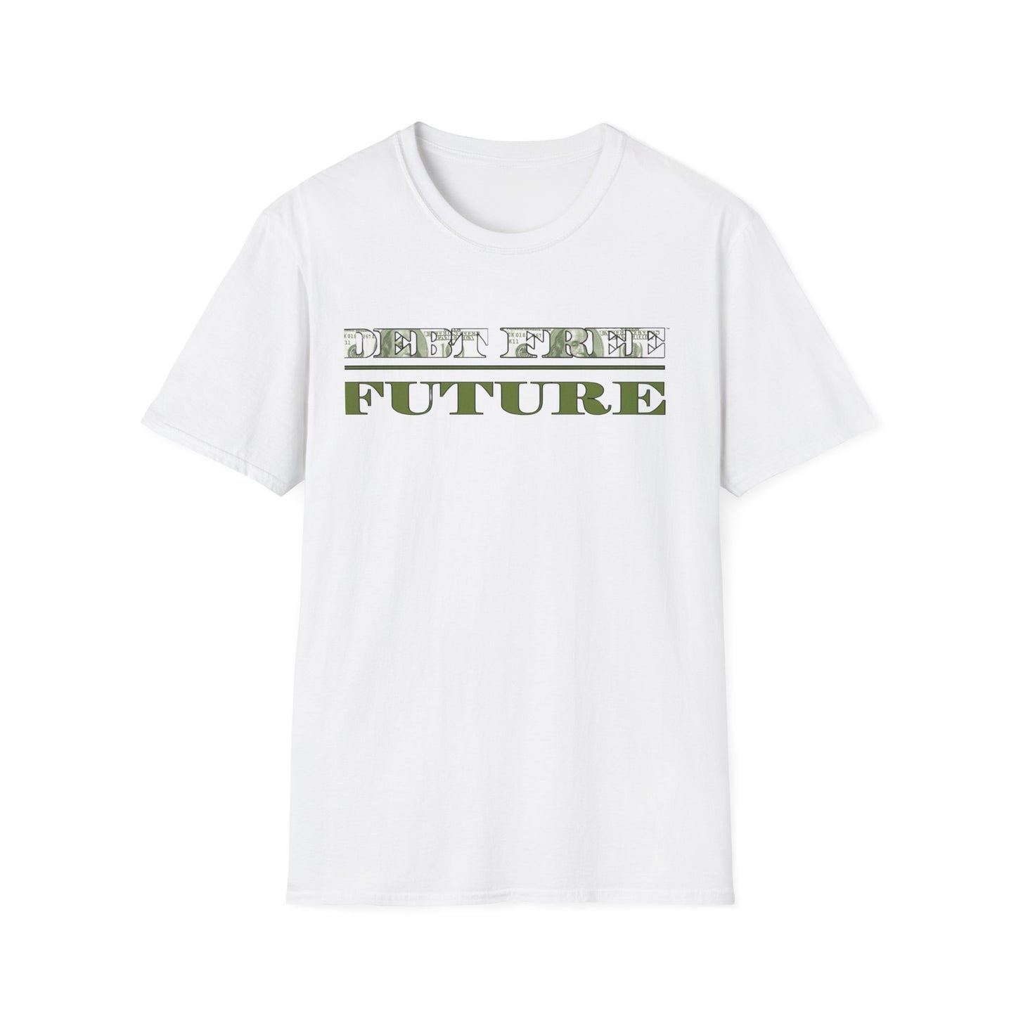 Debt Free Future Unisex T-Shirt - Faith, Financial Freedom Affirmation & Abundance Tee