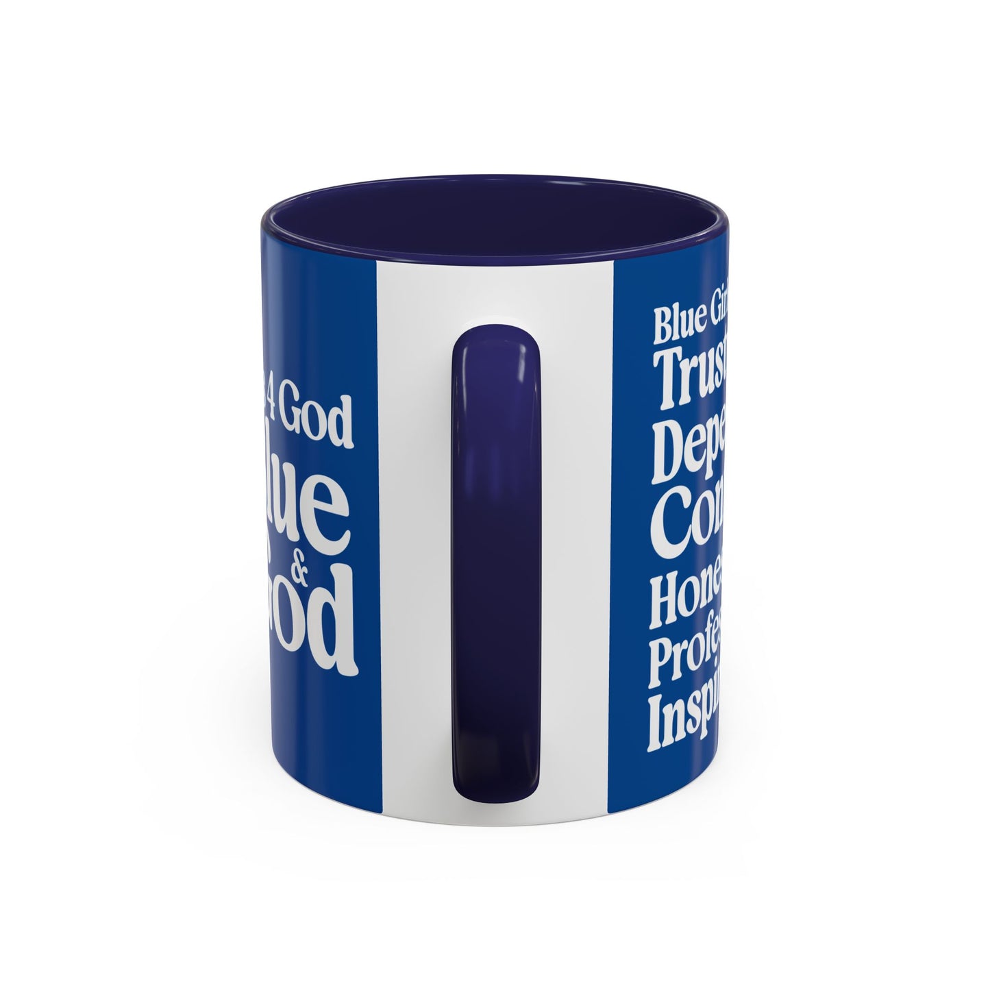 Blue Girls 4 God Mug - Color Collection