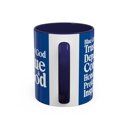 Blue Girls 4 God Mug - Color Collection