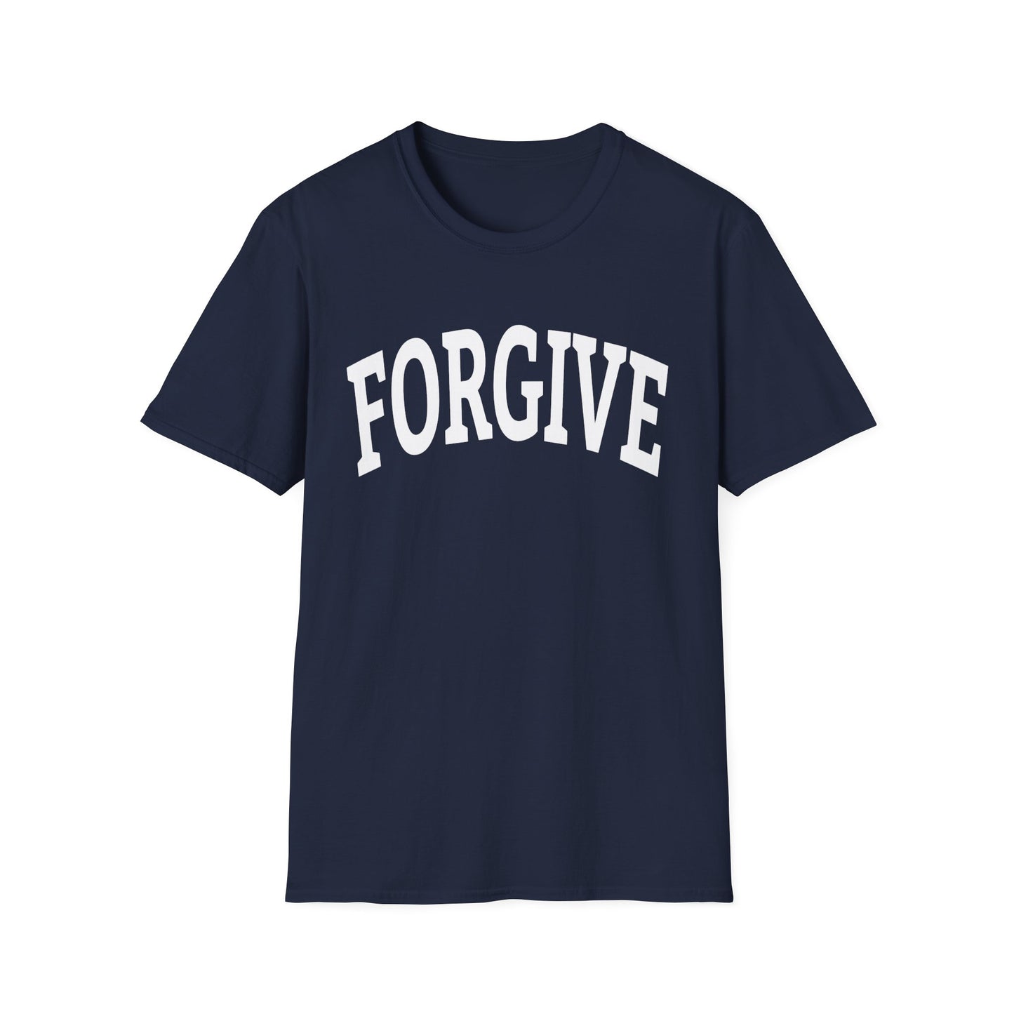 FREELY FORGIVE Collegiate Style T-Shirt | Faith-Based T-Shirt | Christian Streetwear | Inspirational Gift