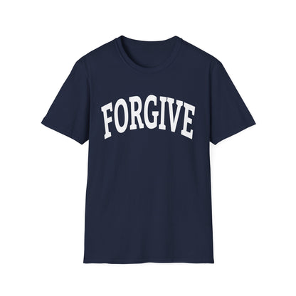 FREELY FORGIVE Collegiate Style T-Shirt | Faith-Based T-Shirt | Christian Streetwear | Inspirational Gift