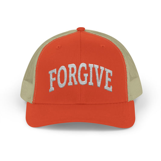 FORGIVE Baseball Cap | Inspirational Hat | Unisex Adjustable Cap | Motivational Quote Hat | Everyday Mom and Dad Hat | Collegiate Style