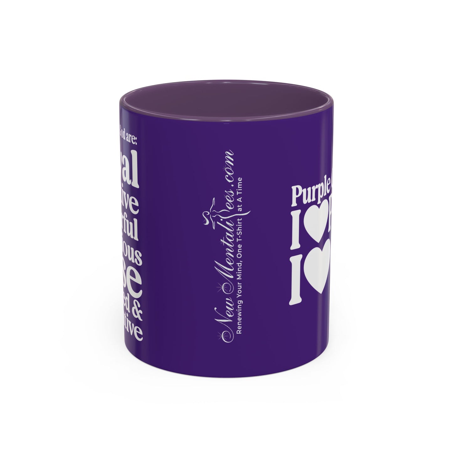 Purple Girls 4 God Mug - Color Collection