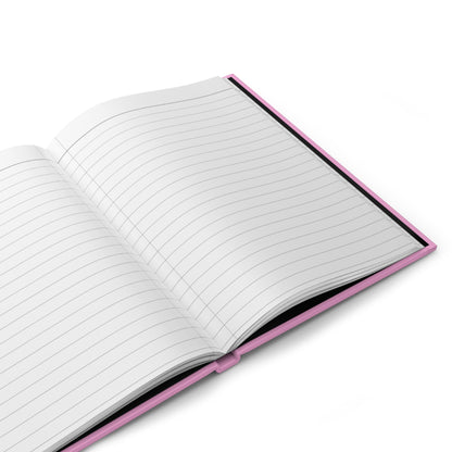 Pink Girls for God Pink Hardcover Journal – Double-Sided Inspirational Notebook | Matte Hardcover | 150 Lined Pages |Gift for Women & Girls