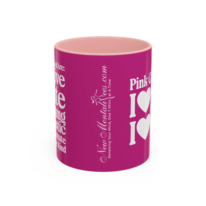 Pink Girls 4 God Mug  - Color Collection