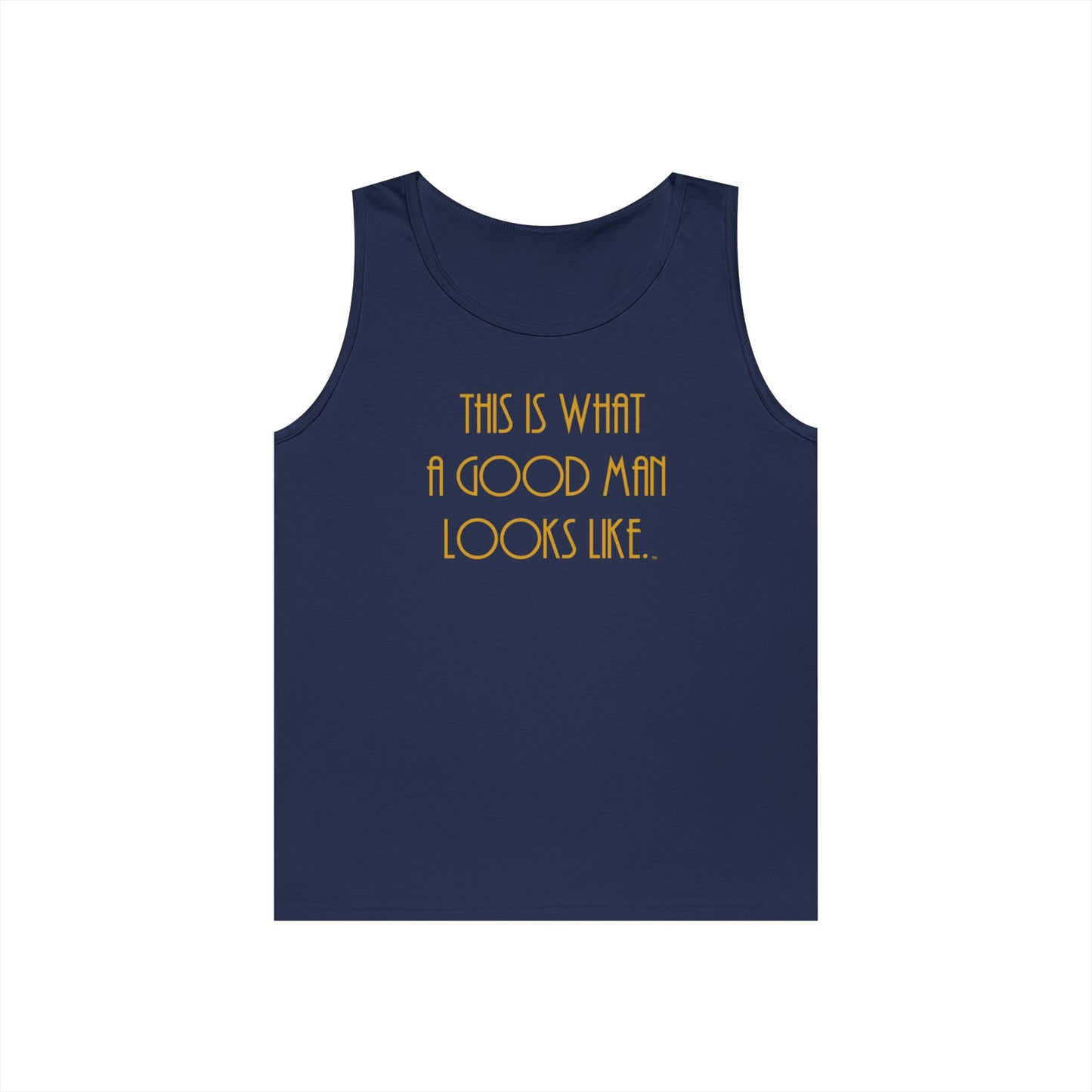 This Is What a Good Man Looks Like Teen Boys Unisex Tank Top – Inspirational Sleeveless Shirt | Positive Message Tank | Future Leader Apparel