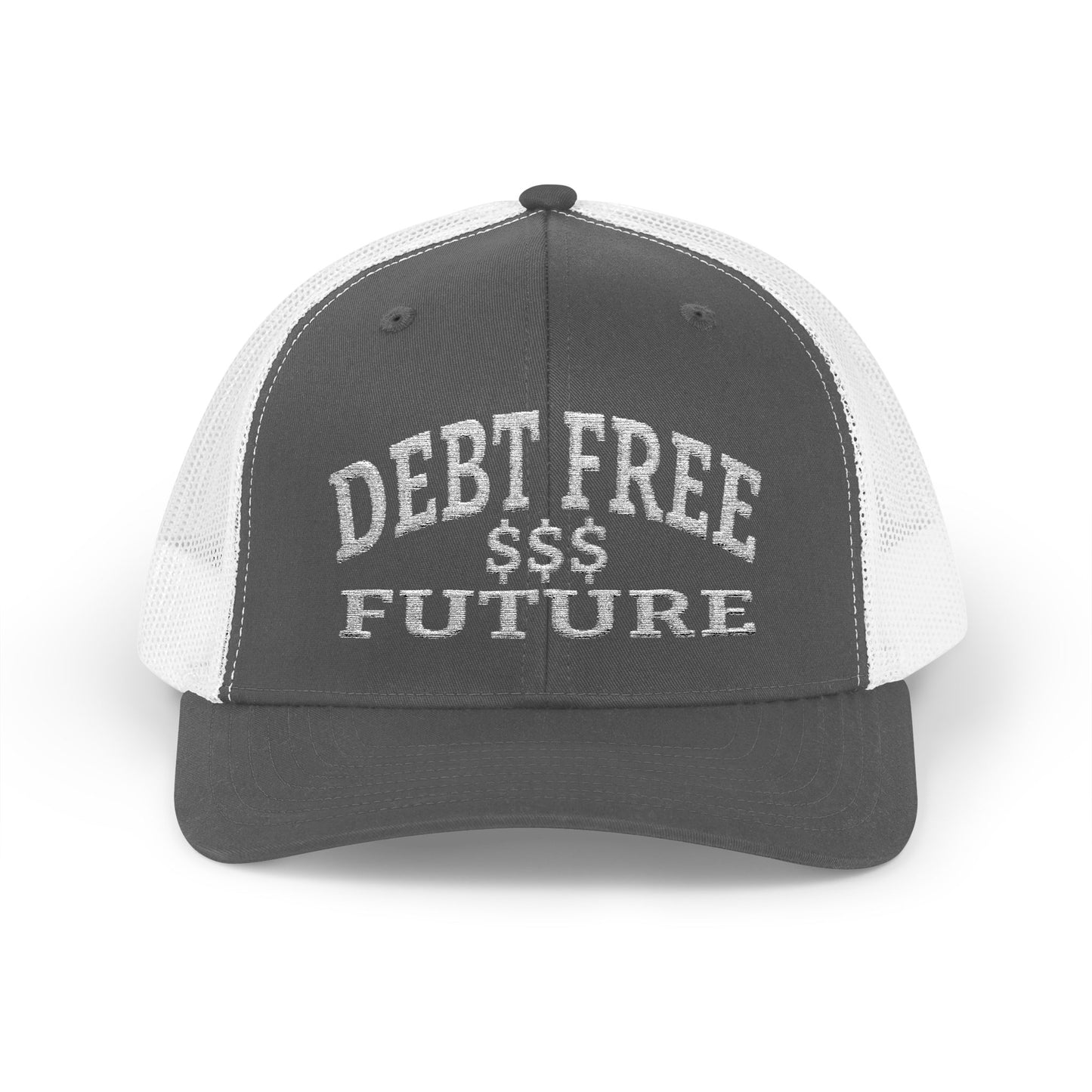 My Bold Bright Debt Free Future – Financial Freedom Affirmation Embroidered Baseball Cap, Unisex Adjustable, Financial Freedom Gift