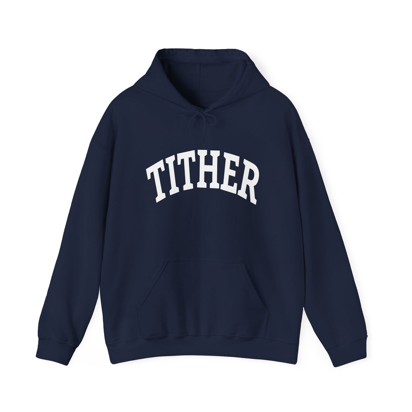 Committed Tither Collegiate Hoodie | Faith-Based Hoodie | Tithing Lifestyle| Faith & Abundance Statement Hoodie  | Financial Freedom Shirt