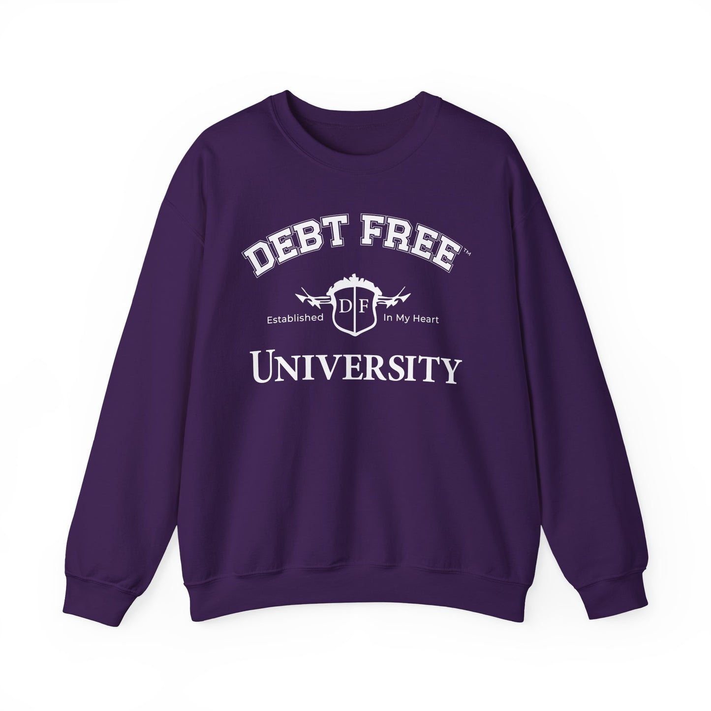 Debt Free University Enrollment Unisex Sweatshirt