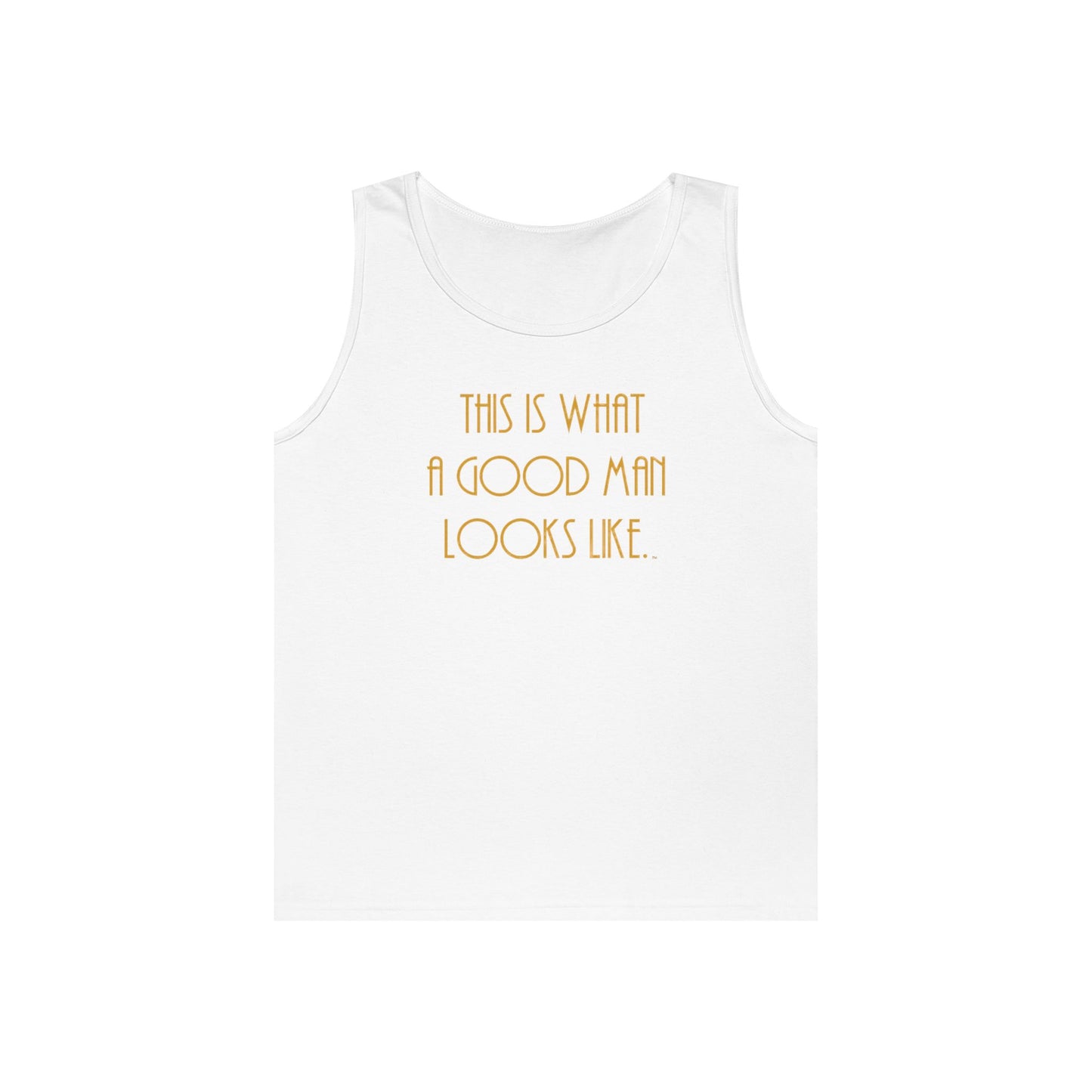 This Is What a Good Man Looks Like Teen Boys Unisex Tank Top – Inspirational Sleeveless Shirt | Positive Message Tank | Future Leader Apparel