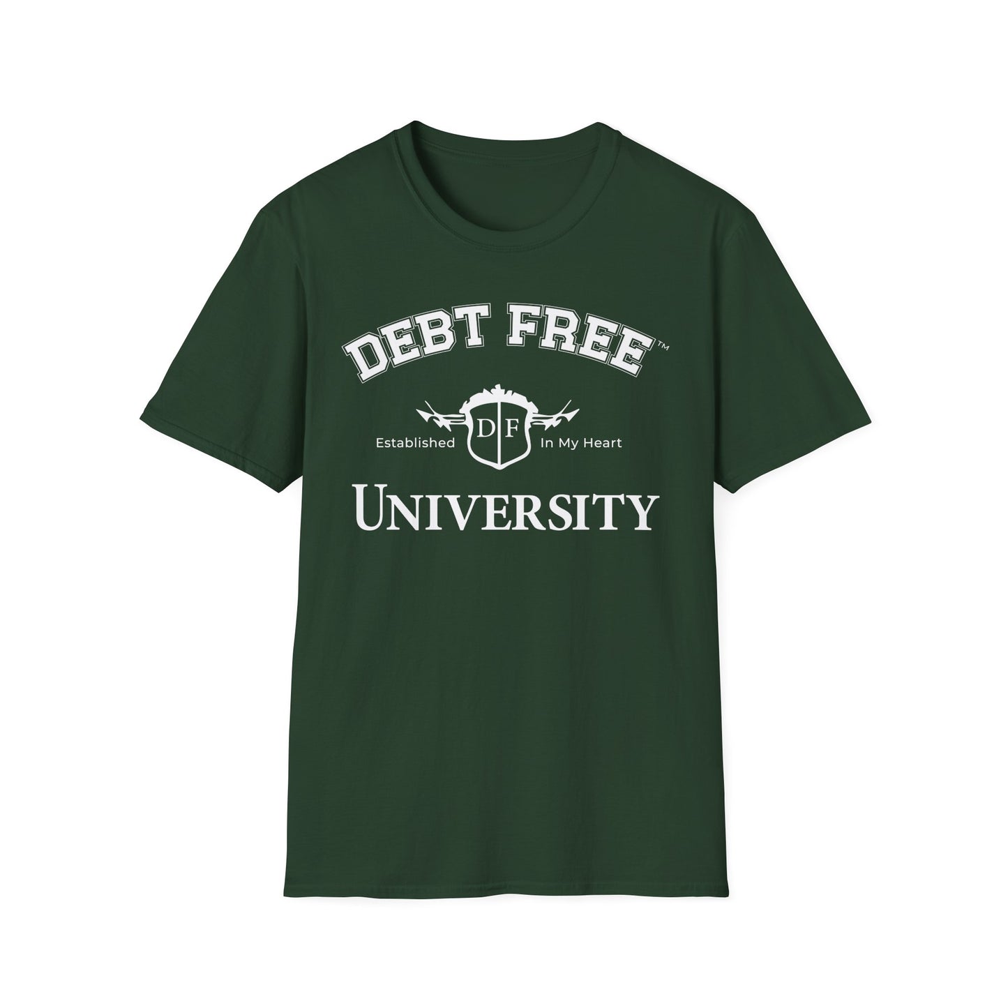 Debt Free University Enrollment Unisex T-Shirt
