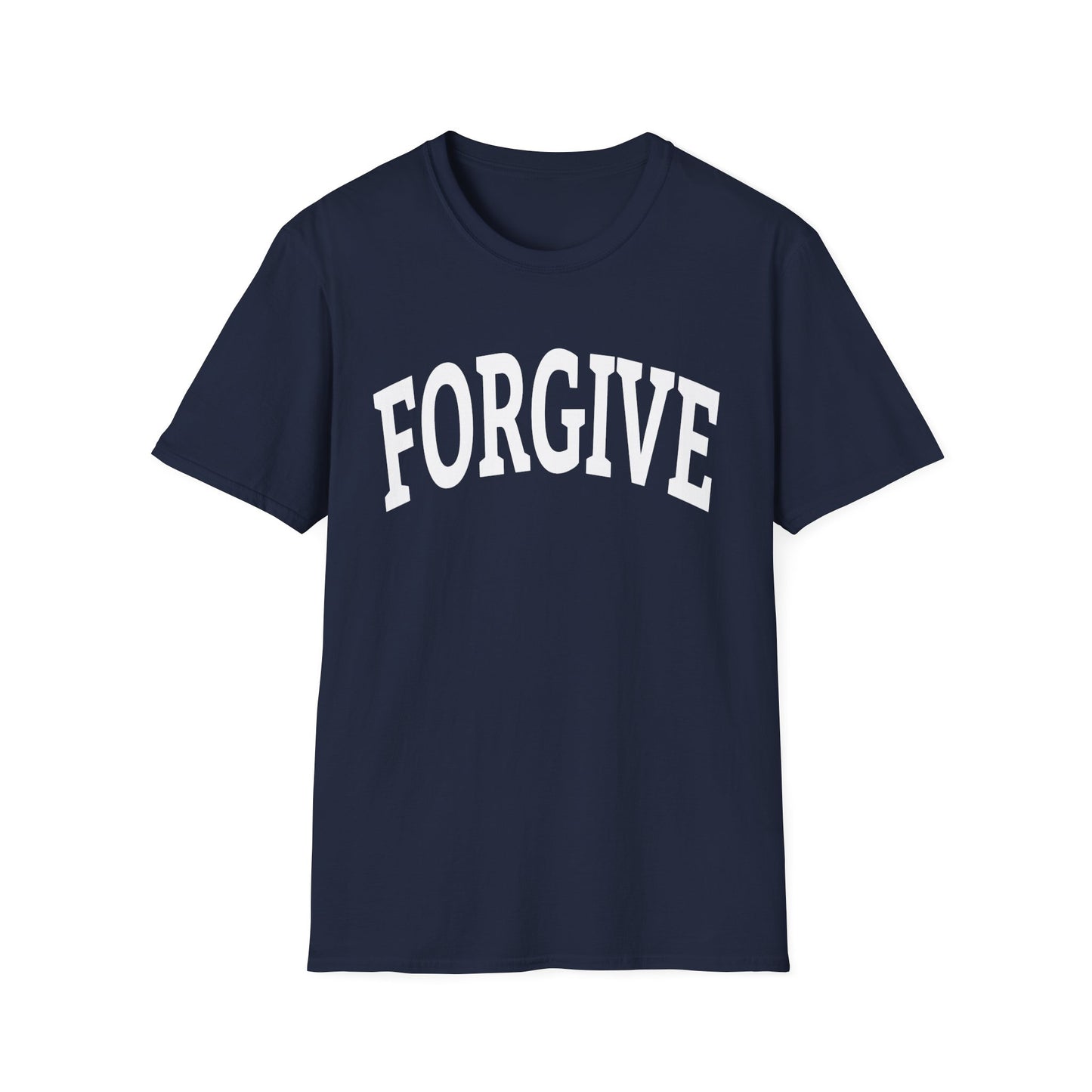 FREELY FORGIVE Collegiate Style T-Shirt | Faith-Based T-Shirt | Christian Streetwear | Inspirational Gift
