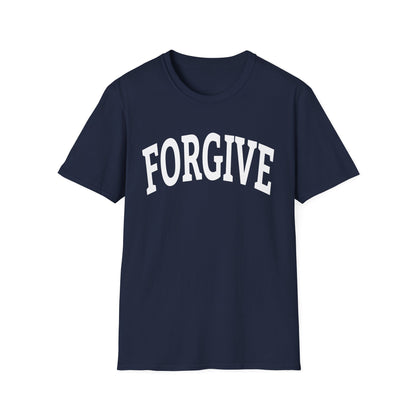 FREELY FORGIVE Collegiate Style T-Shirt | Faith-Based T-Shirt | Christian Streetwear | Inspirational Gift