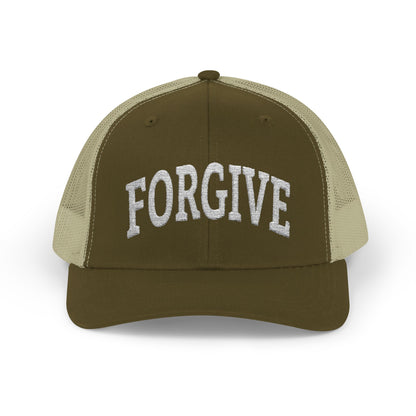 FORGIVE Baseball Cap | Inspirational Hat | Unisex Adjustable Cap | Motivational Quote Hat | Everyday Mom and Dad Hat | Collegiate Style