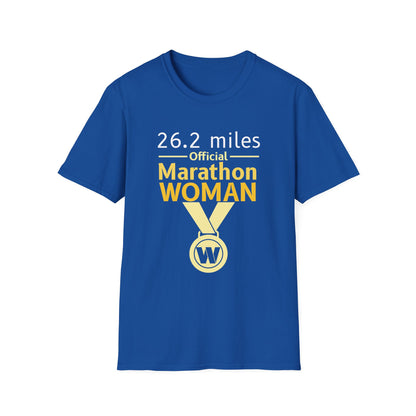 26.2 Miles Official Marathon Woman Unisex T-Shirt