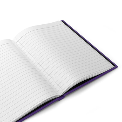 Purple Girls for God Hardcover Journal – Double-Sided Inspirational Notebook | Matte Hardcover | 150 Lined Pages | Gift for Women & Girls