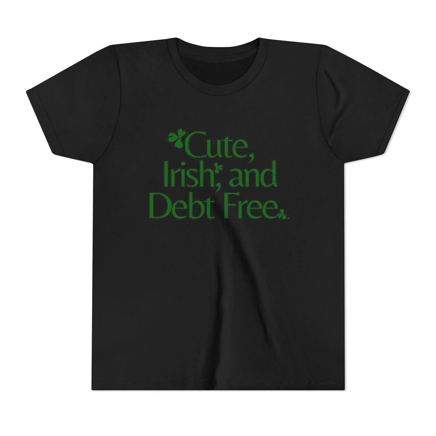 Cute, Irish & Debt Free Toddler Tee with Purpose! Perfect for St. Patrick's Day!