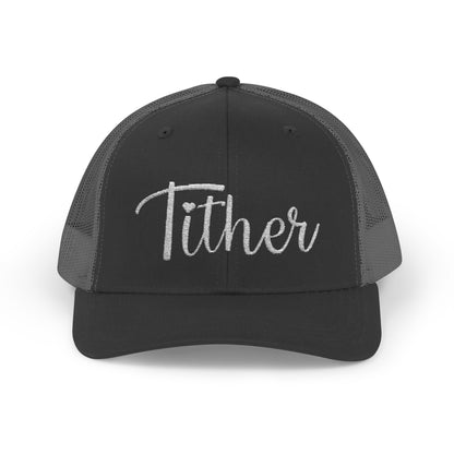 Fabulous Faithful Tither Embroidered Baseball Cap | Christian Hat, Unisex Adjustable Faith-Based Cap, Church Wear, Gift for Believers