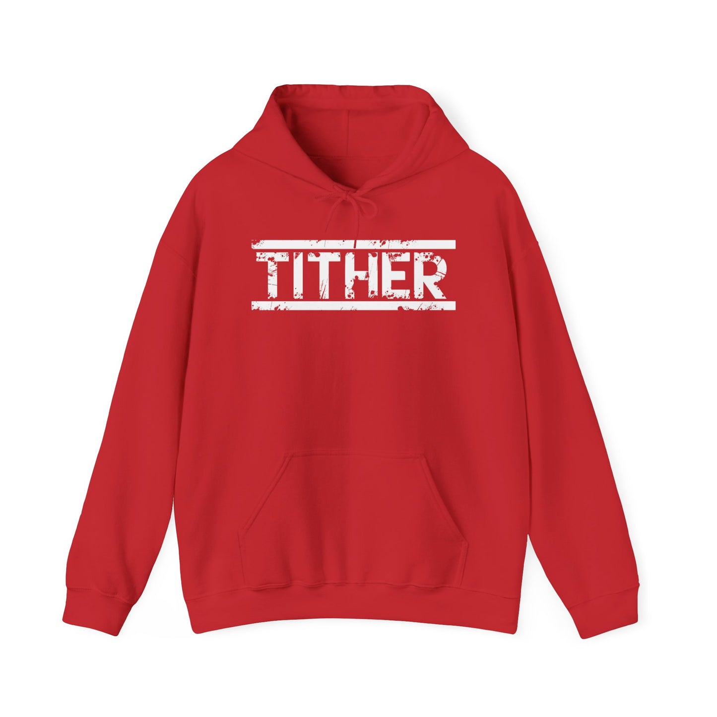 Tough Tither Unisex Hoodie - Faith Driven, Giver, Church, Bold Faith Based Statement Hooded Sweatshirt